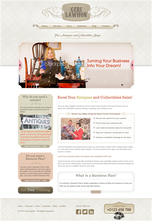 Wordpress Design by Mayank Patel for this project | Design #1126276