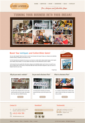 Wordpress Design by Mayank Patel for this project | Design: #1126287