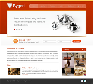 Wordpress Design by pb for this project | Design: #1114433