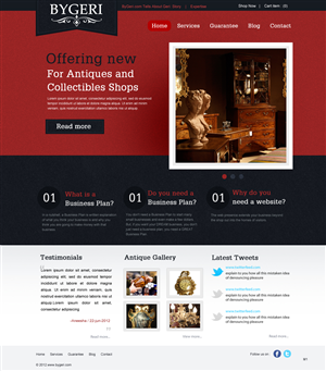Wordpress Design by pb for this project | Design: #1115773