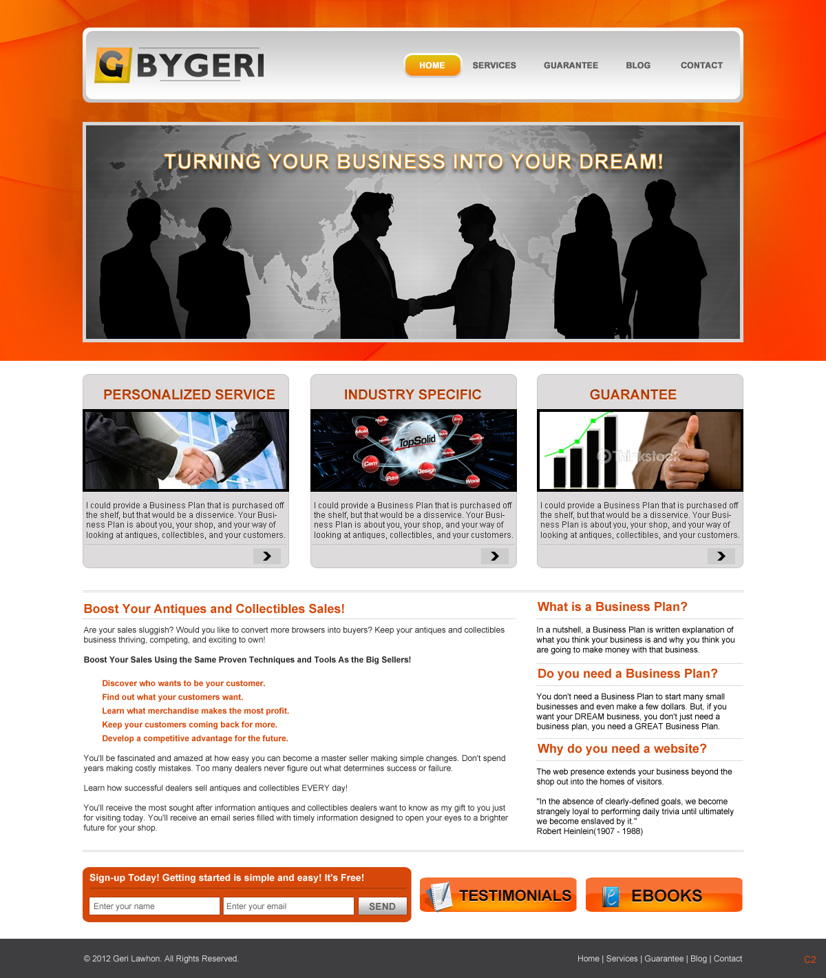 Wordpress Design by pb for this project | Design #1115774