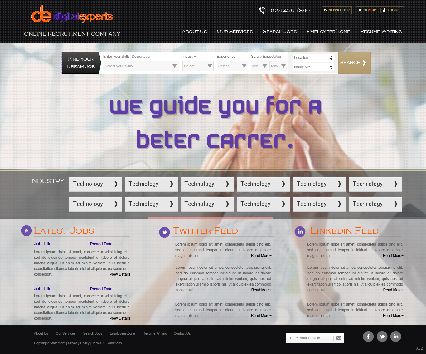 WordPress-Design von pb für Digital experts | Design #1117395