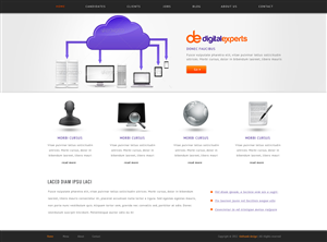  Design Project for Digital Recruitment Business | Wordpress Design by tinthumb