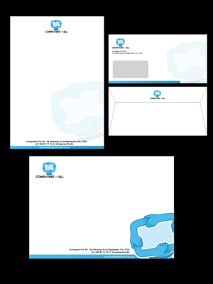 Stationery Design by Priyo Subarkah for Cash For Computers | Design: #146158