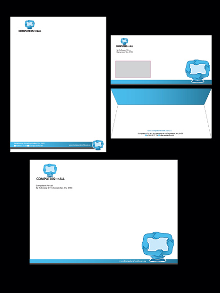 Stationery Design by Priyo Subarkah for Cash For Computers | Design #148115