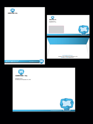 Stationery Design by Priyo Subarkah for Cash For Computers | Design: #148115