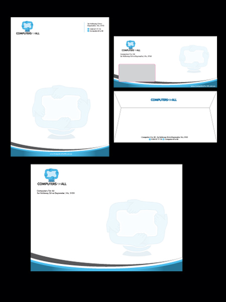 Stationery Design by Priyo Subarkah for Cash For Computers | Design #148724