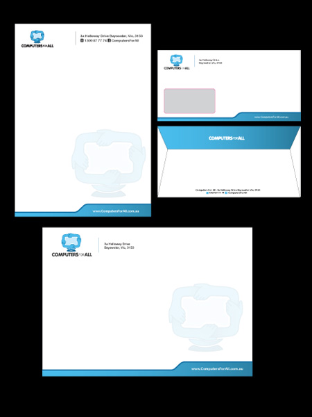 Stationery Design by Priyo Subarkah for Cash For Computers | Design #150693