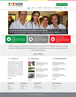 Wordpress Design by Chikki for Moonlight Group LLC | Design #4089096