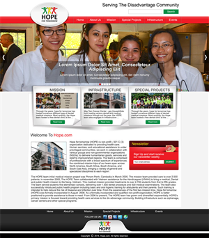 Wordpress Design by DesignXyz for Moonlight Group LLC | Design: #4095890