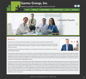 Wordpress Design by pb for this project | Design: #1125912