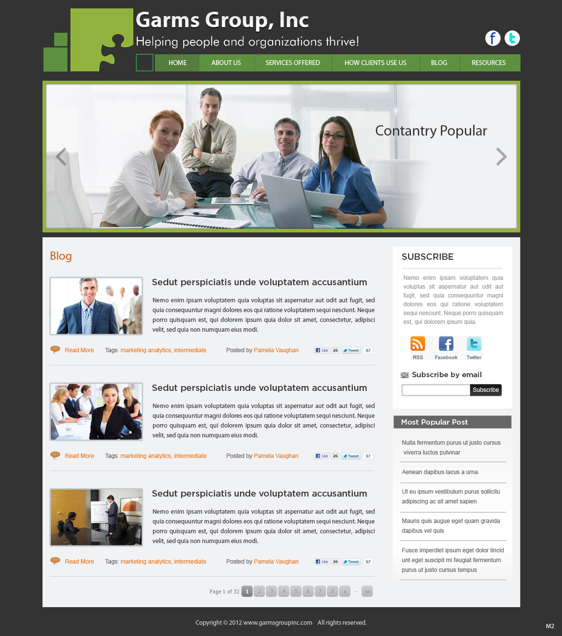 Diseño Wordpress por pb para este proyecto | Diseño #1125916