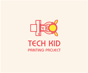 Kid Tech Printing Project | Logo Design by aneskayirt