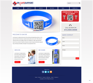 Web Design by pb for this project | Design: #1113085