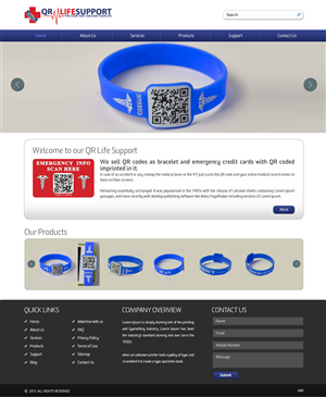 Web Design by pb for this project | Design: #1117429