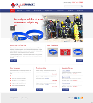 Web Design by pb for this project | Design: #1119437