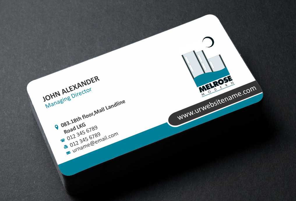 Business Card Design by AwsomeD for Melrose Modern | Design #4066577