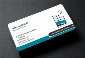 Diseño de Tarjeta de Presentación por AwsomeD para Melrose Modern | Diseño: #4066577