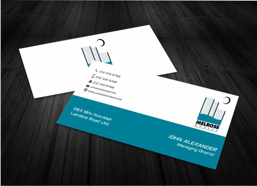 Design de Carte de Visite par AwsomeD pour Melrose Modern | Design #4066578