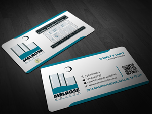 Diseño de Tarjeta de Presentación por Pointless Pixels India para Melrose Modern | Diseño: #4044218