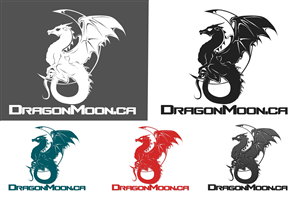 Logo Design by mckirbz for Dragon Moon Gifts | Design #4040155