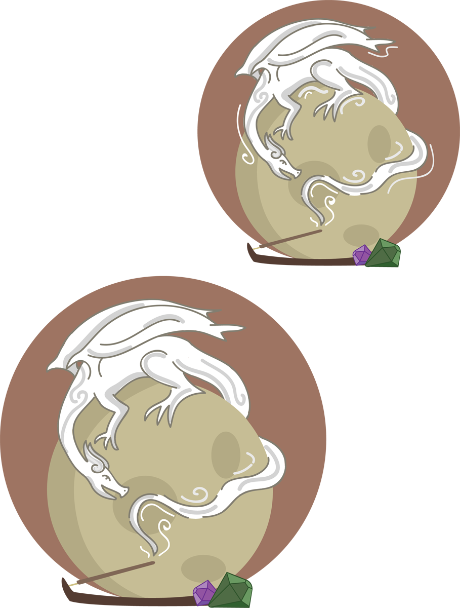 Logo Design by waxpaper91 for Dragon Moon Gifts | Design #4126422