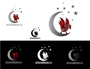 Logo Design by yasha for Dragon Moon Gifts | Design: #4094104