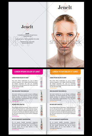 Brochure Cover and Back pages | Diseño de Brochure por Pinky 