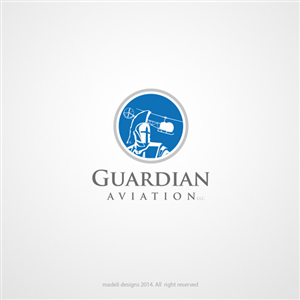 Diseño de Logo por madeli para Guardian Aviation LLC | Diseño: #4101646