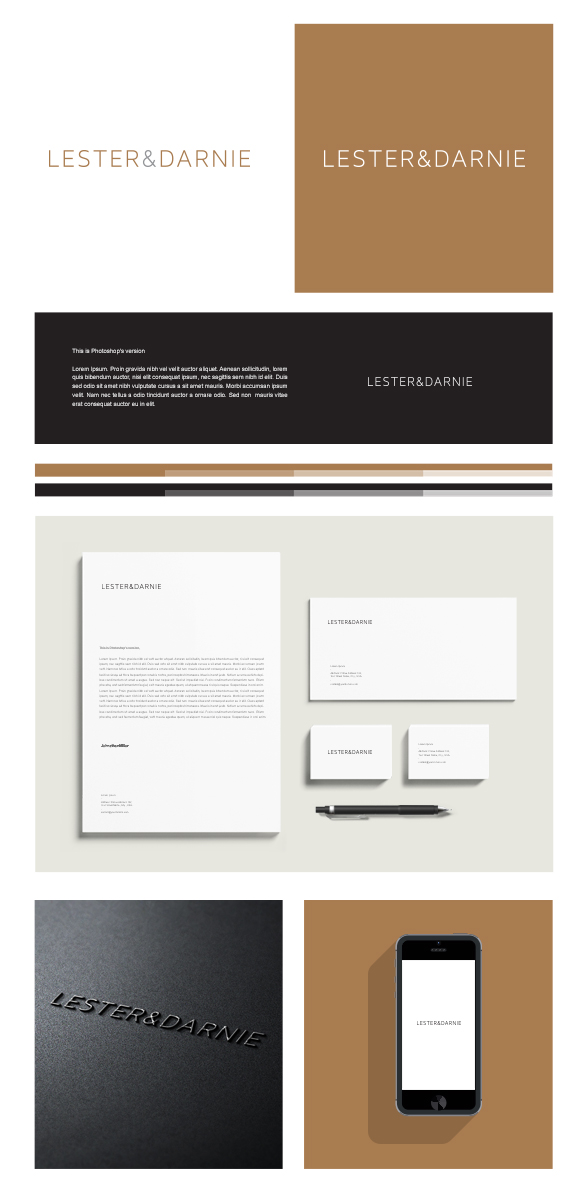 Logo Design by VisualFlava for Lester & Darnie | Design #4087568