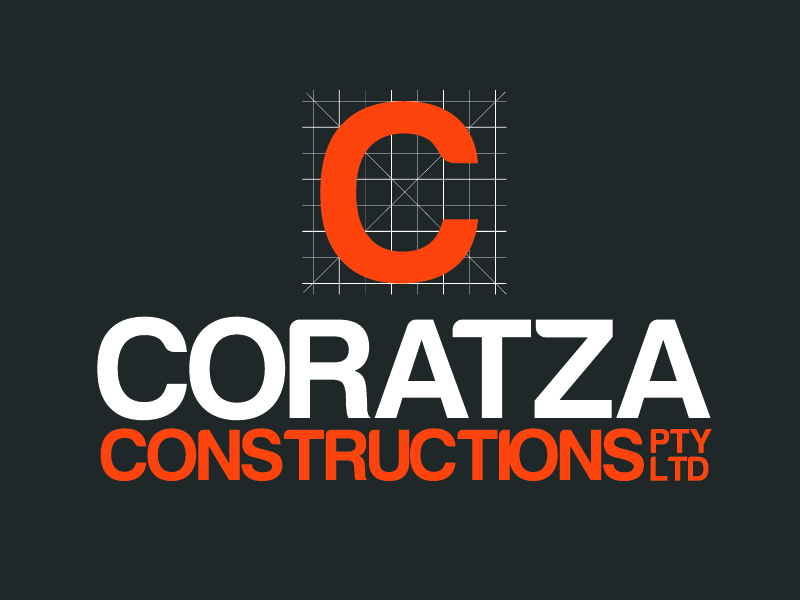 Logo Design by Eldora Design Studio for Coratza Constructions | Design #153308