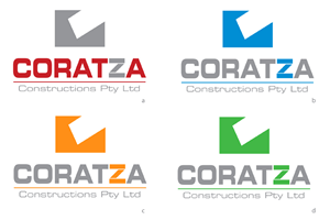Logo Design by Halfull Media for Coratza Constructions | Design: #147673
