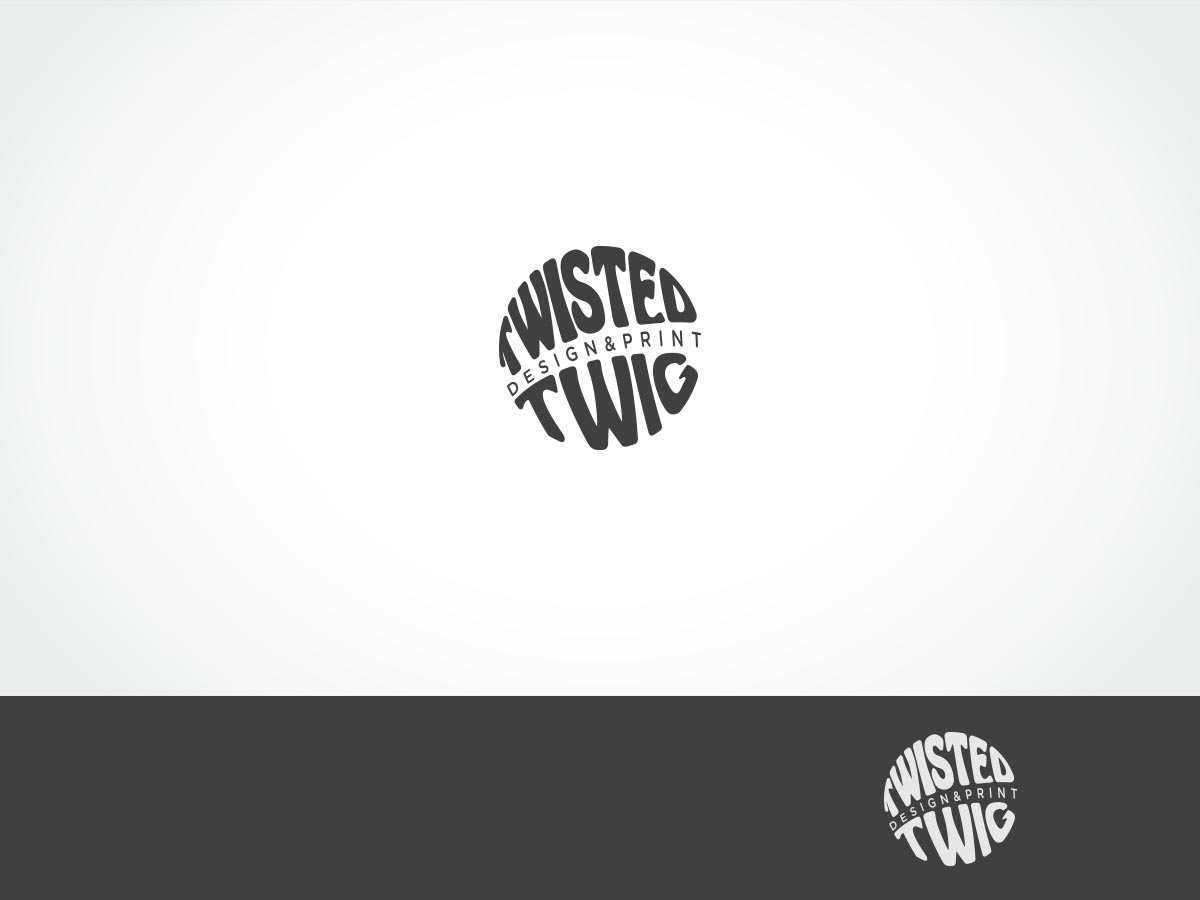 Logo Design by ArtTank for Twisted Twig Design and Print | Design #4066055