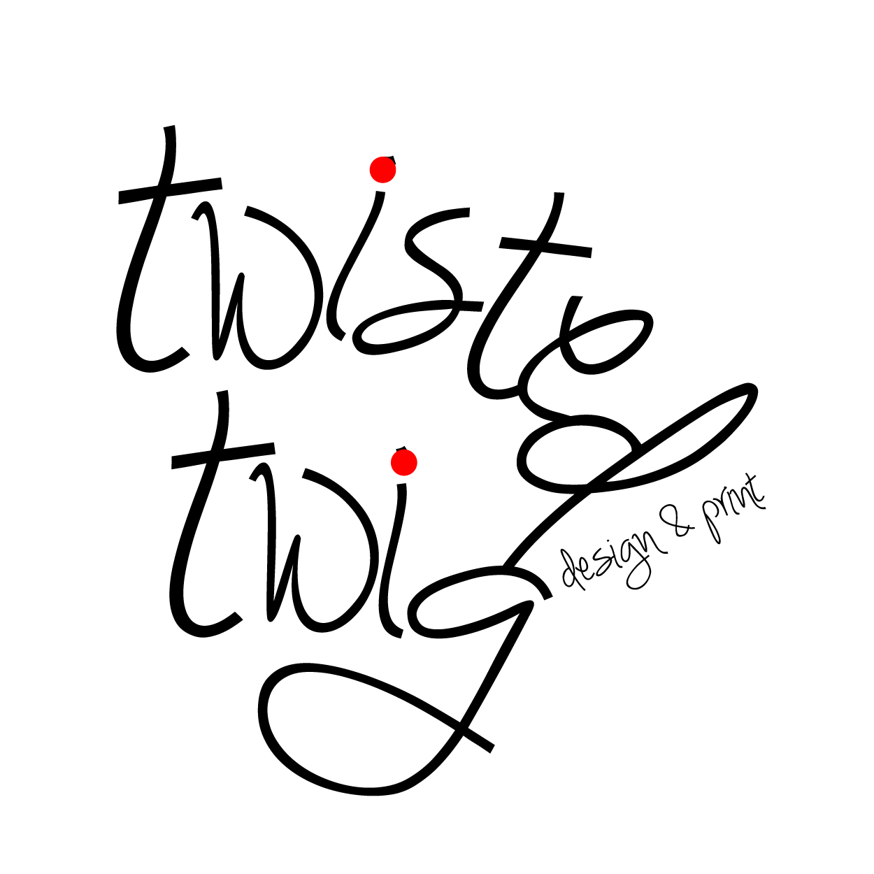 Logo Design by Thomasdesign for Twisted Twig Design and Print | Design #4111583