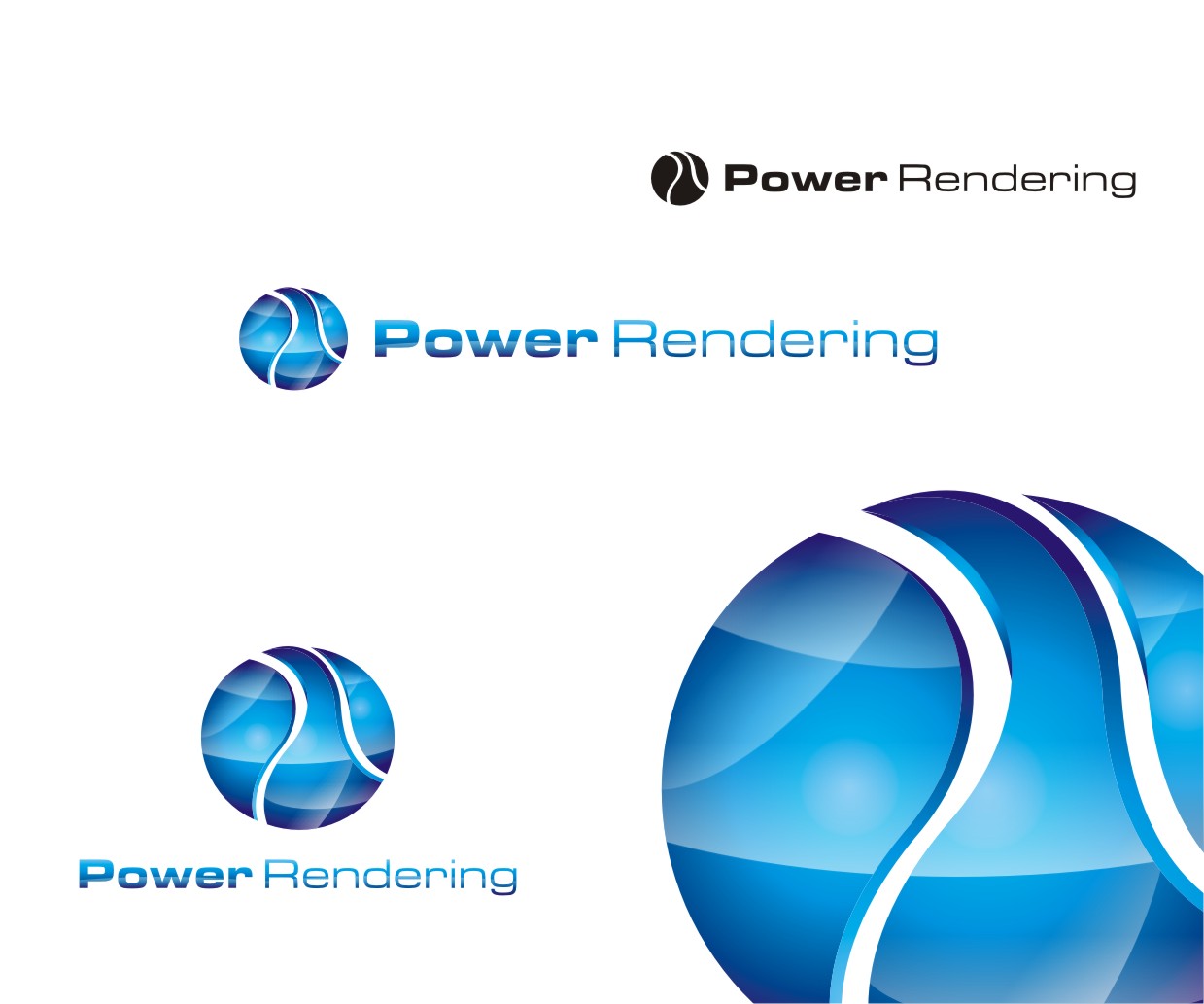 Logo Design by lrbalaji for Power Rendering | Design #1117316