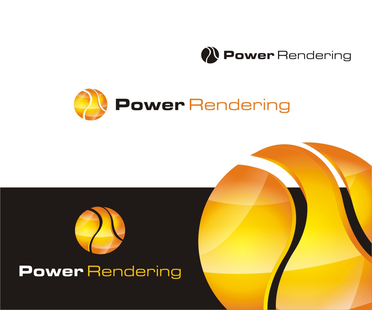 Logo Design by lrbalaji for Power Rendering | Design #1123922