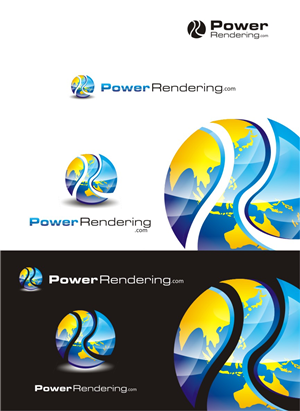 Logo Design by lrbalaji for Power Rendering | Design: #1125669