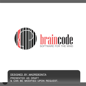 Brain Code (tm) - Software for the Mind | Logo Design by madrebonita