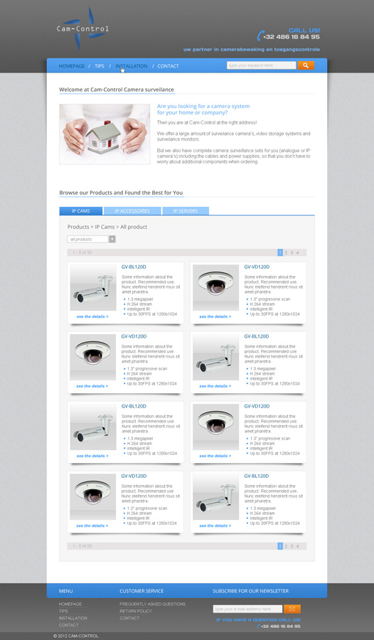 Diseño Web por solaris para Geert Verschueren | Diseño #1154020