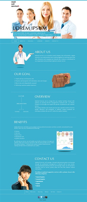 Web Design by Kuldeepak for this project | Design: #4091181