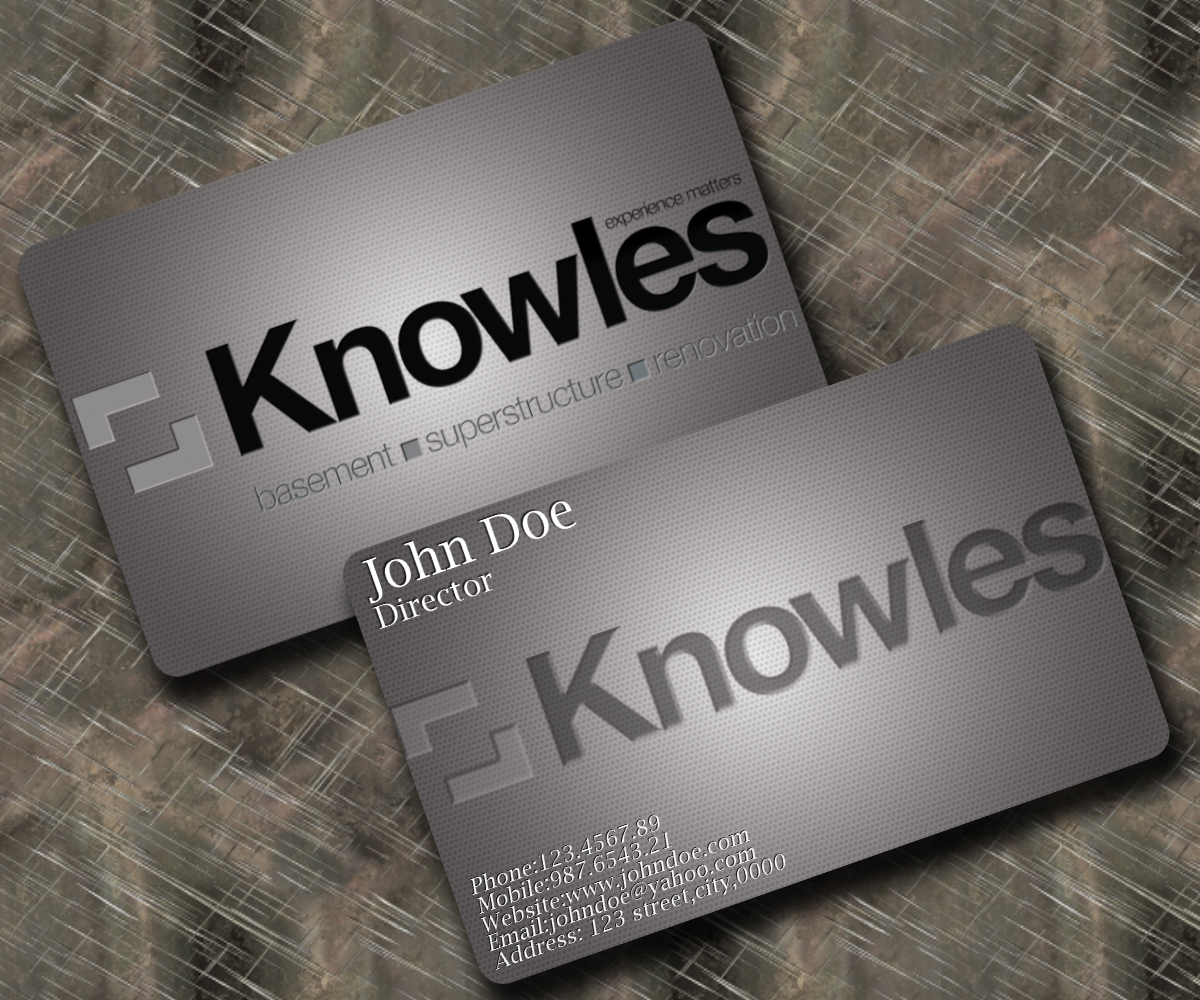 Business Card Design by DreamDesigns for Knowles and Associates Limited | Design #4041966