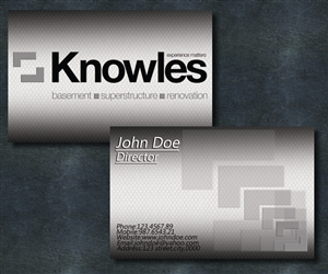 Business Card Design by DreamDesigns for Knowles and Associates Limited | Design: #4042143