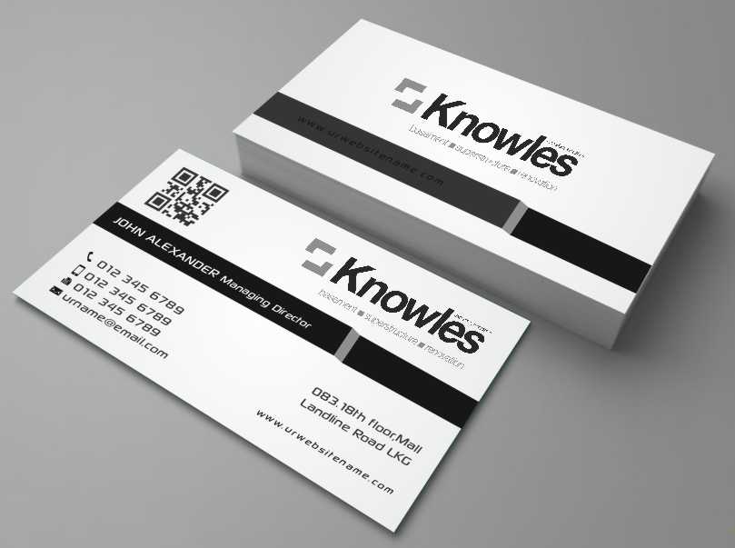 Business Card Design by AwsomeD for Knowles and Associates Limited | Design #4066412