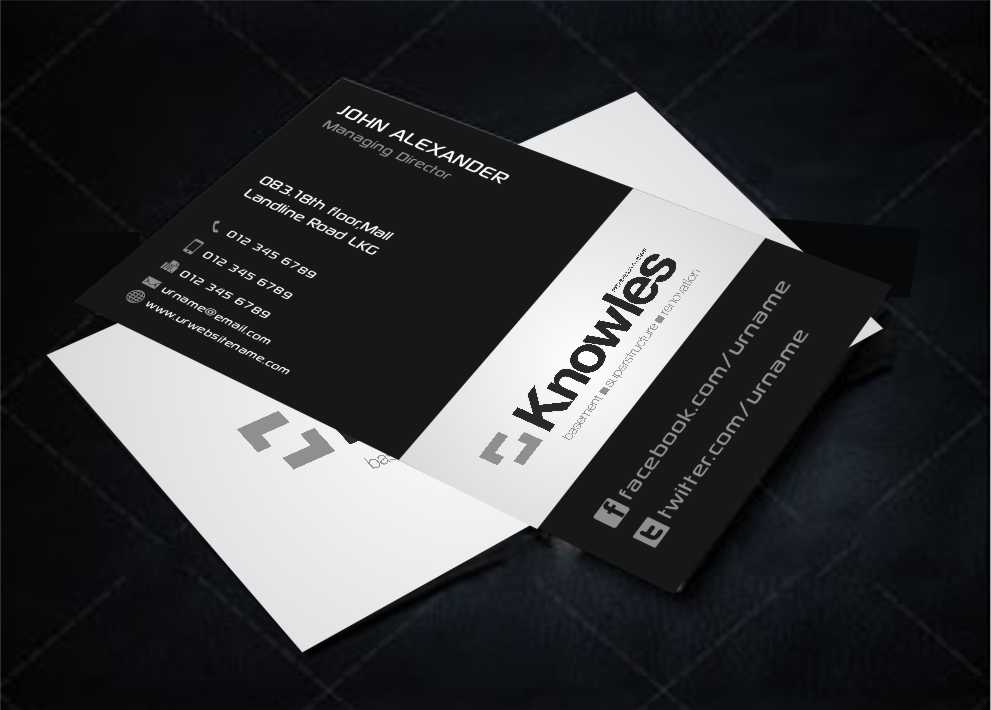 Business Card Design by AwsomeD for Knowles and Associates Limited | Design #4066422