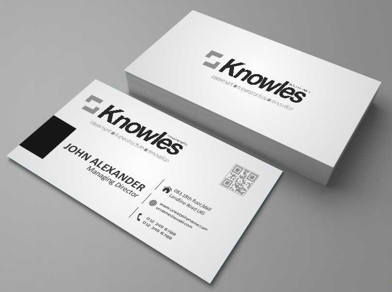 Business Card Design by AwsomeD for Knowles and Associates Limited | Design #4066430