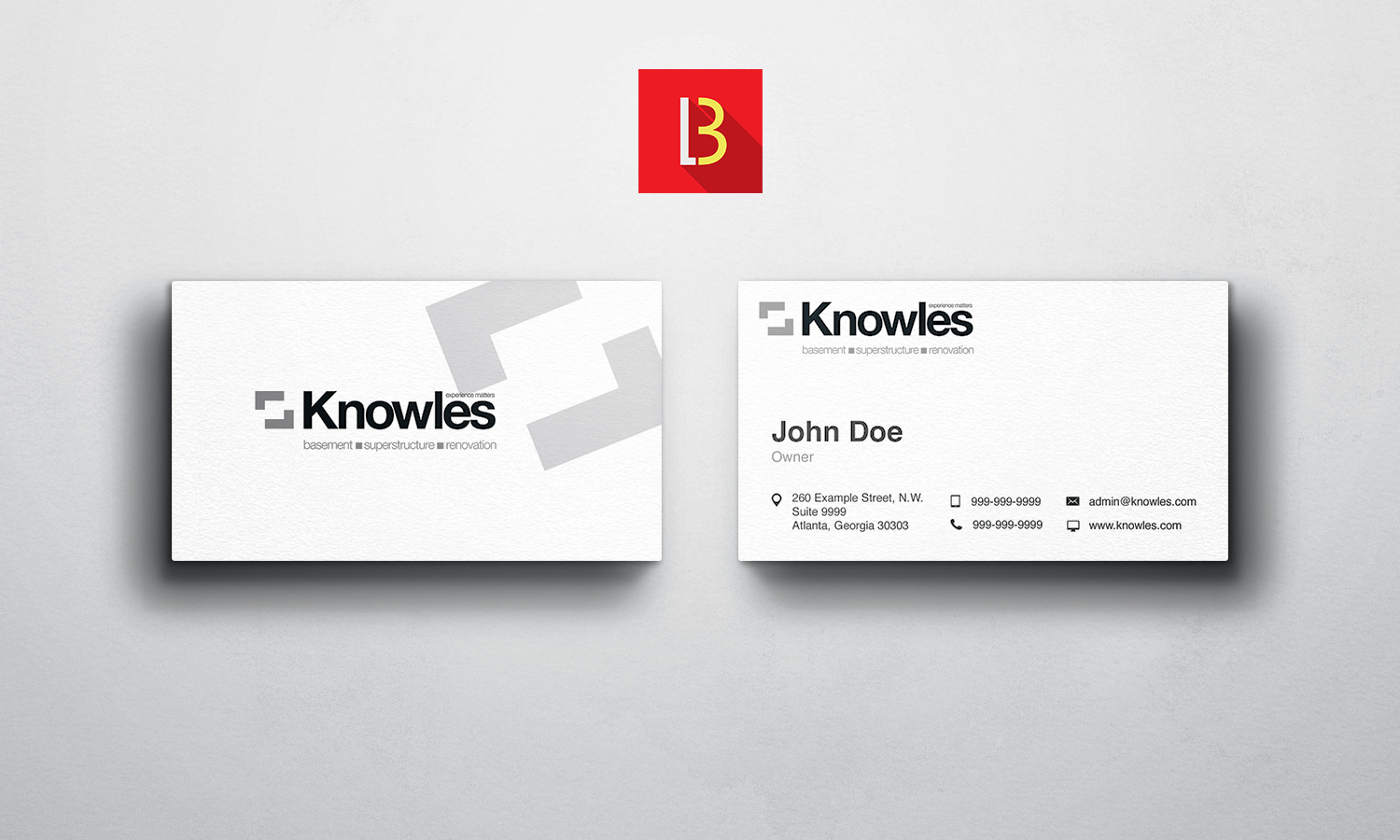 Design de Carte de Visite par Booti Lab pour Knowles and Associates Limited | Design #4041997