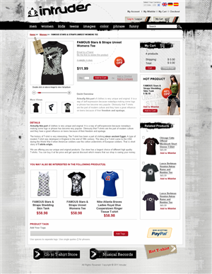 Magento Store Design | Web-Design von Violeta Pironkova