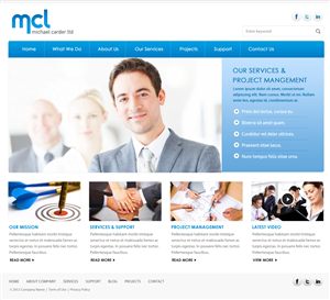 Web Design by pb for this project | Design: #1114503