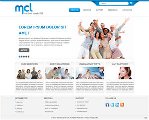 Web Design by pb for this project | Design: #1117405