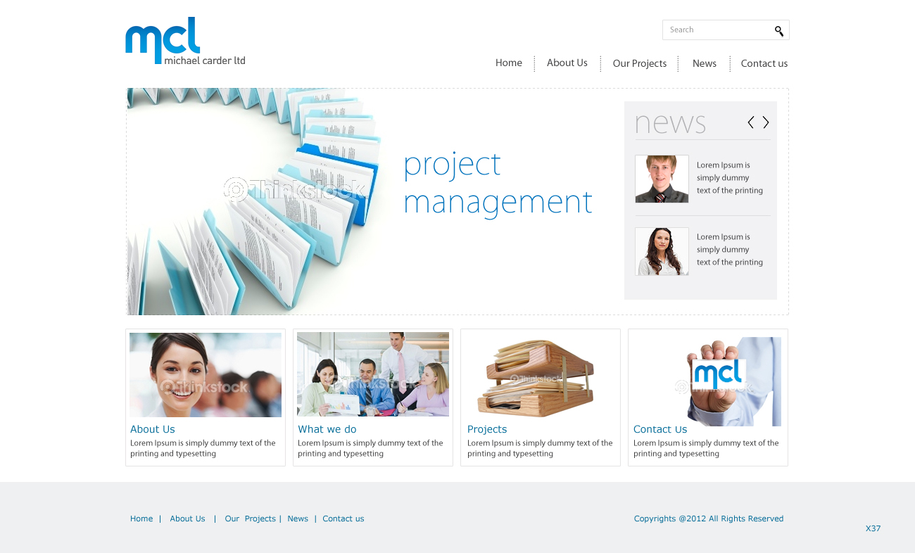 Web Design by pb for this project | Design: #1117411